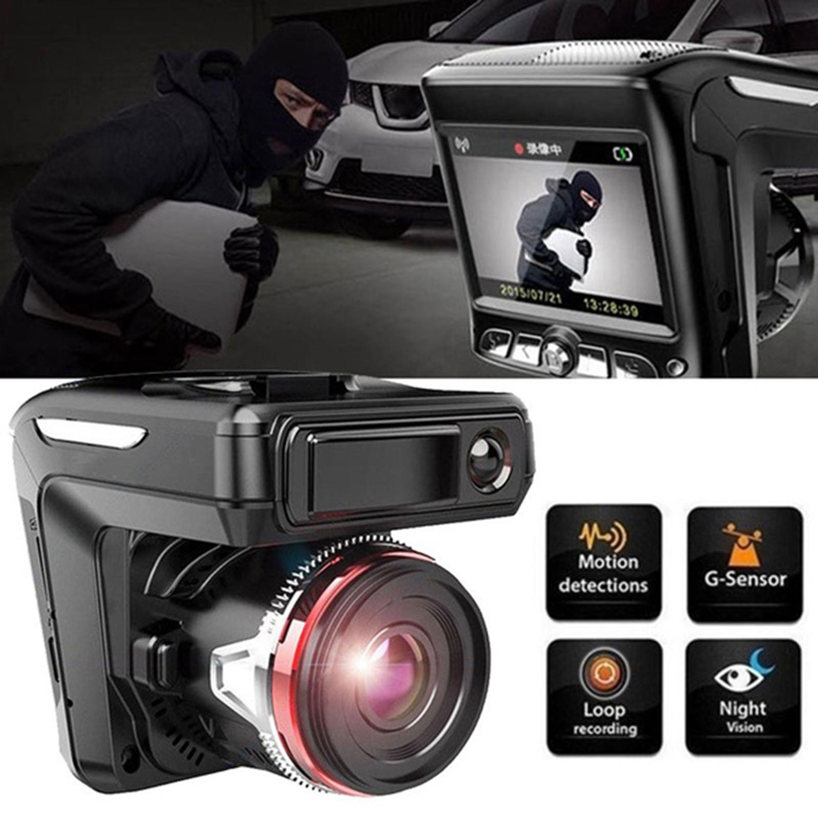 Mini FHD 1080P Car Vehicle DVR Camera Recorder Speed Detector Dash Cam