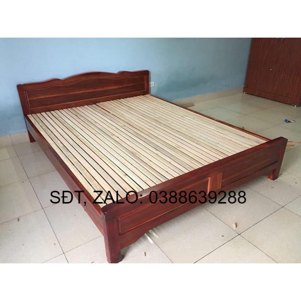 Giường gỗ tự nhiên giường dài 2m×1m6