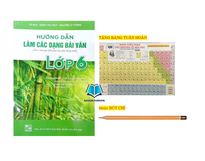 Sách - Hướng dẫn làm các dạng bài văn lớp 6