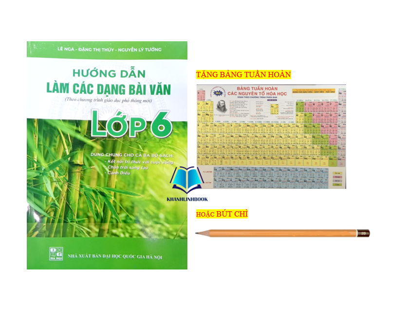 Sách - Hướng dẫn làm các dạng bài văn lớp 6 ( dùng chung cho 3 bộ sách )