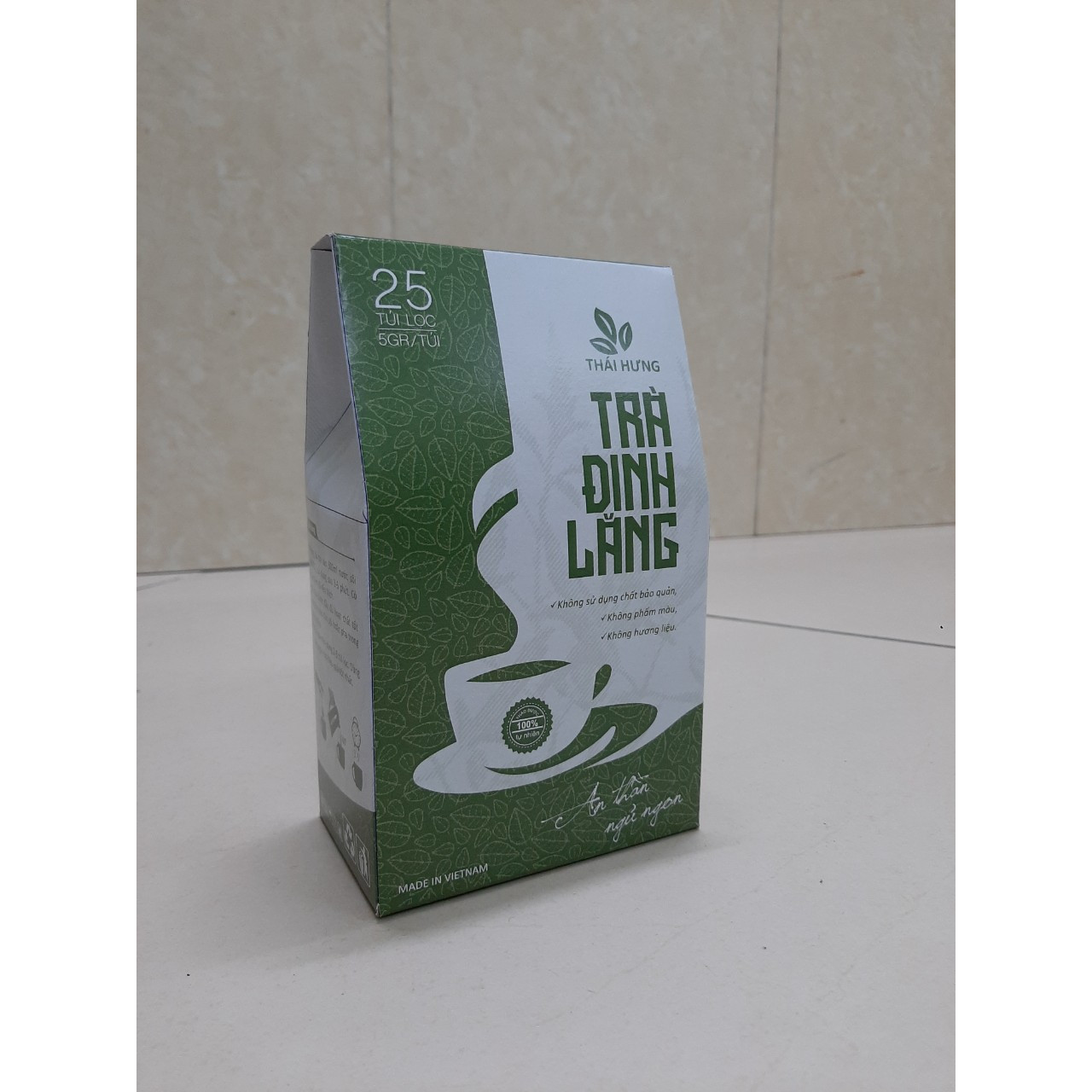 Combo 05 hộp Trà ĐINH LĂNG Thái Hưng An thần, giảm stress, ngủ ngon