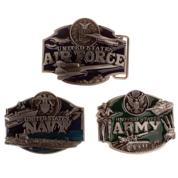 Thoáng Mát Da Nam Khóa Kim Loại Cho Hải Quân Hoa Kỳ Phong Cách Lính Punk Rock Thắt Lưng Phóng Đại Dây Đeo Hông Hợp bộ Bờm Nơ