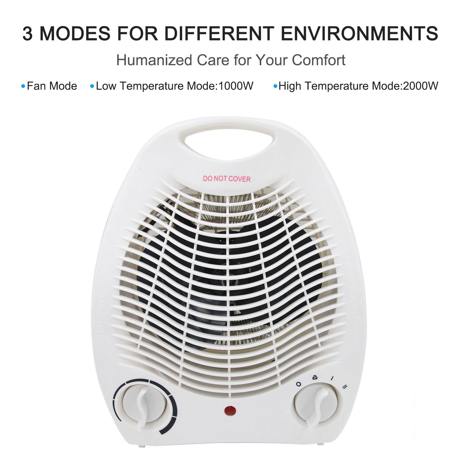 Máy sưởi để bàn mini 1000/2000W