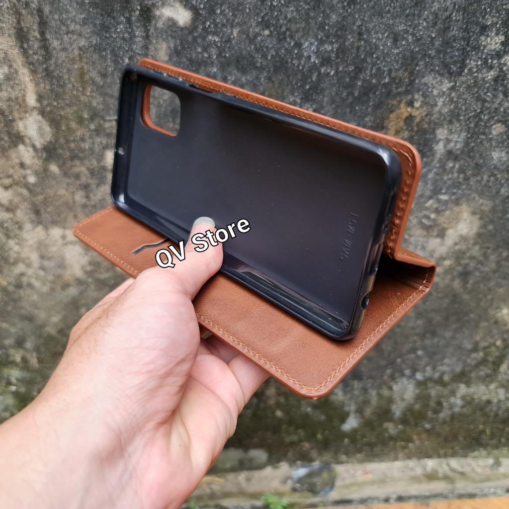 Bao da PU Gấp 2 mặt dành cho dòng điện thoại Samsung M51 S21 plus S21 ultra Note 20 Note 20 ultra