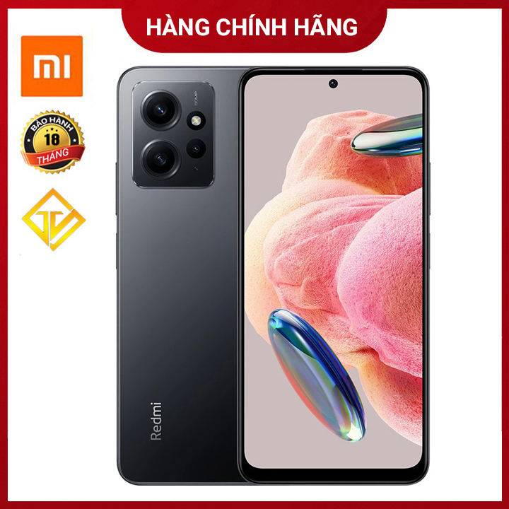 Điện thoại Xiaomi Redmi Note 12 (4GB/128GB) Màn AMOLED 120HZ, Snapdragon 685 , Sạc 33W - Hàng chính hãng