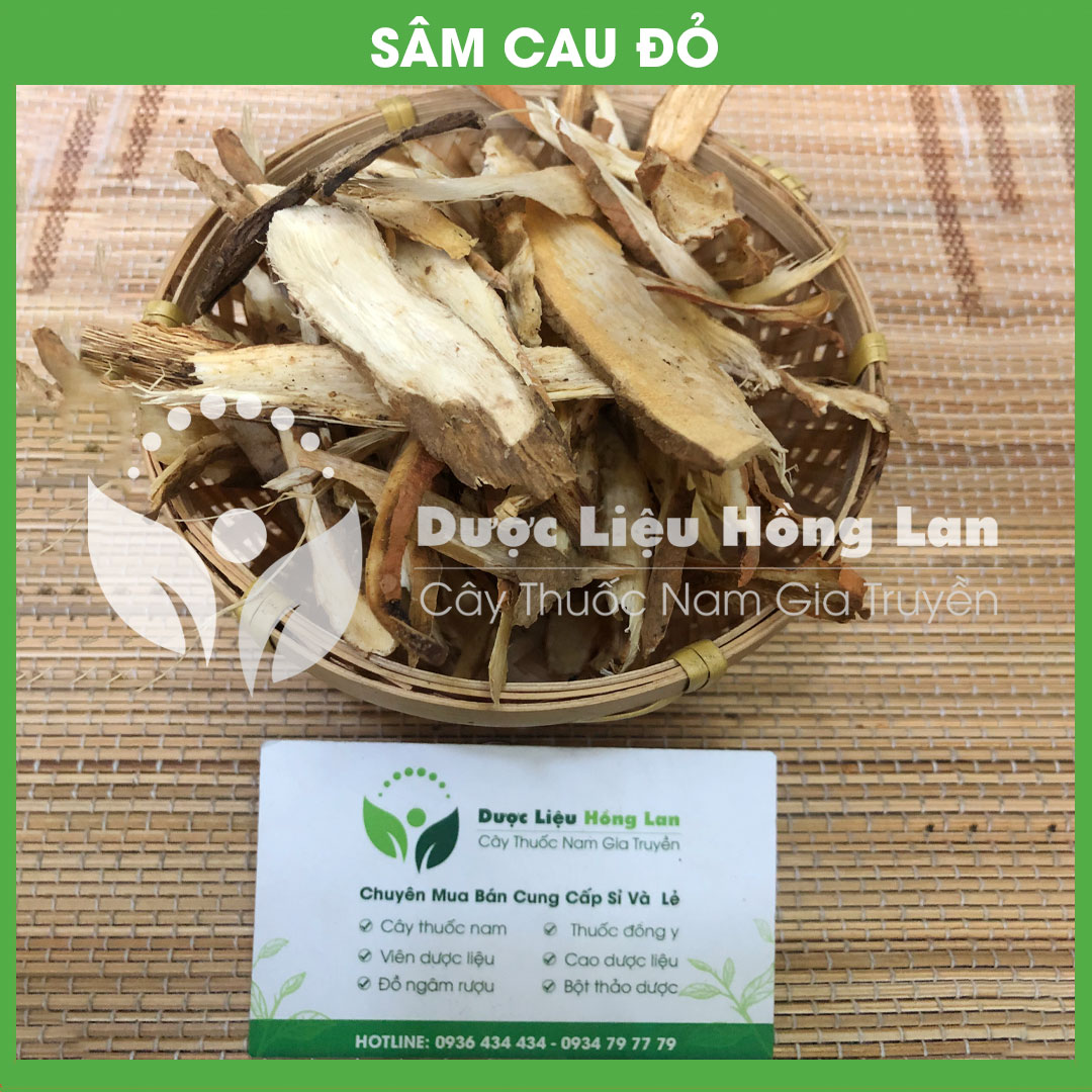  1kg Sâm Cau đỏ khô sạch sắt lát