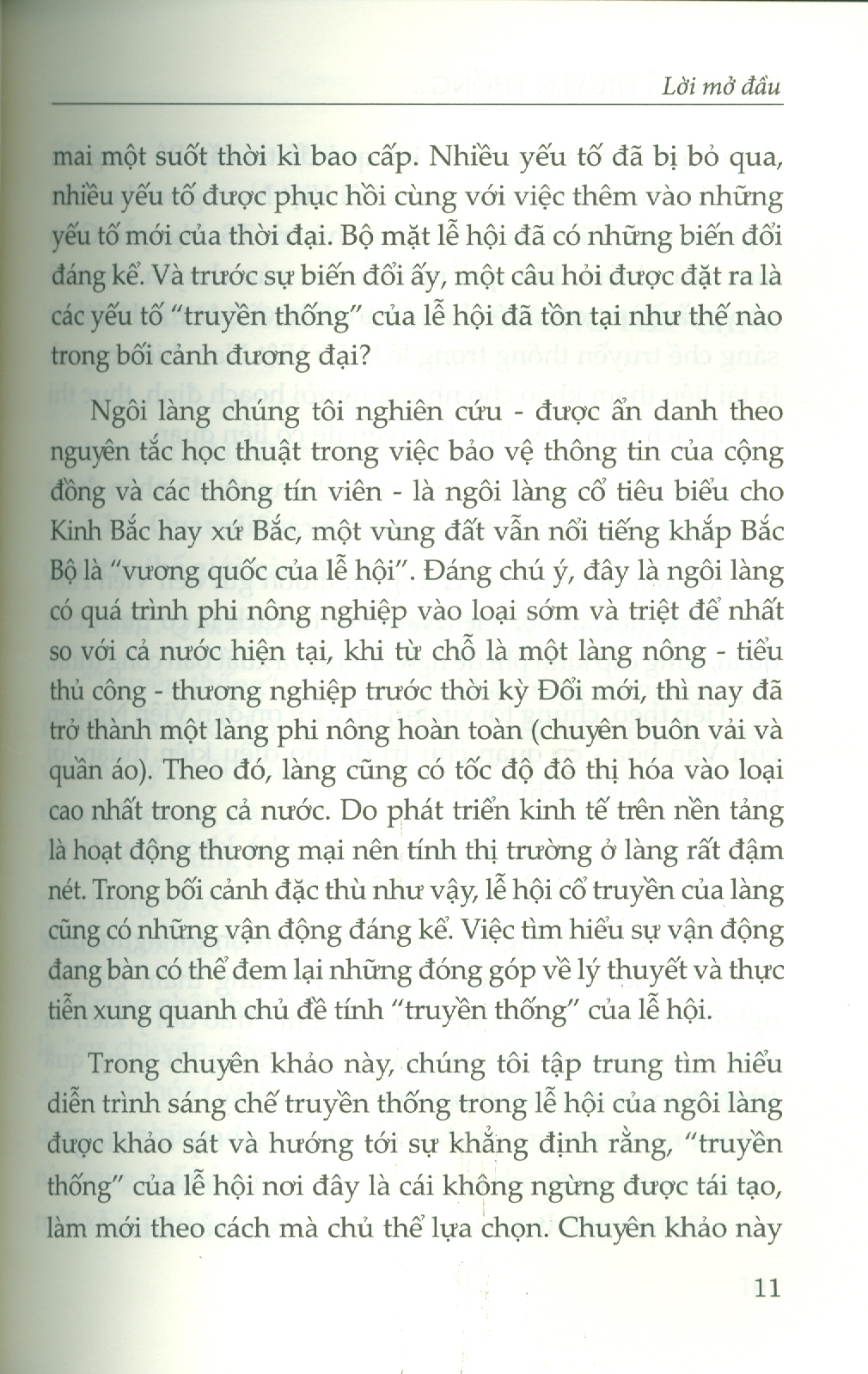 Sáng Chế Truyền Thống Trong Lễ Hội Ở Một Làng Miền Bắc Đương Đại (Sách Chuyên Khảo)