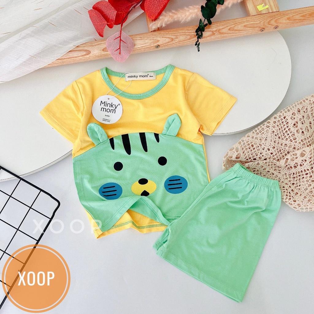 Đồ bộ bé gái, bộ cộc tay mùa hè cho bé họa tiết đáng yêu size 5-28kg chất cotton mềm mịn mát