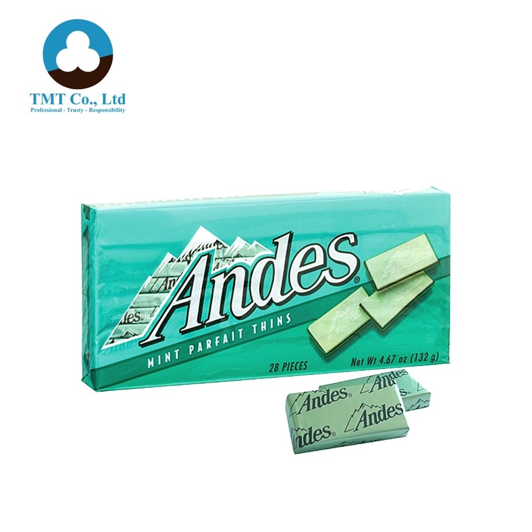 Kẹo Socola Andes sữa bạc hà 132g