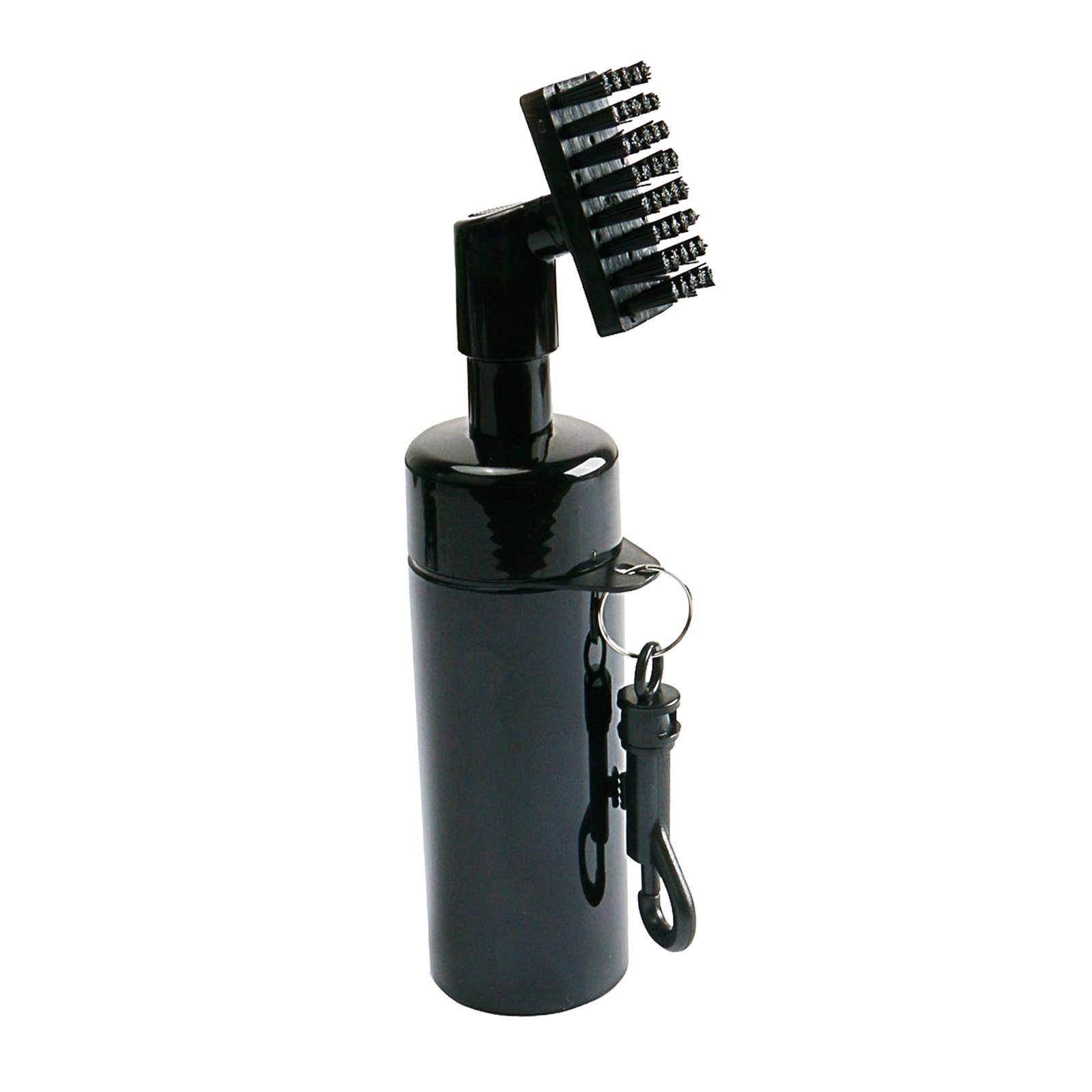 Golf Club Brush with Groove Cleaner with Water Bottle Equipped with Water Spray Device