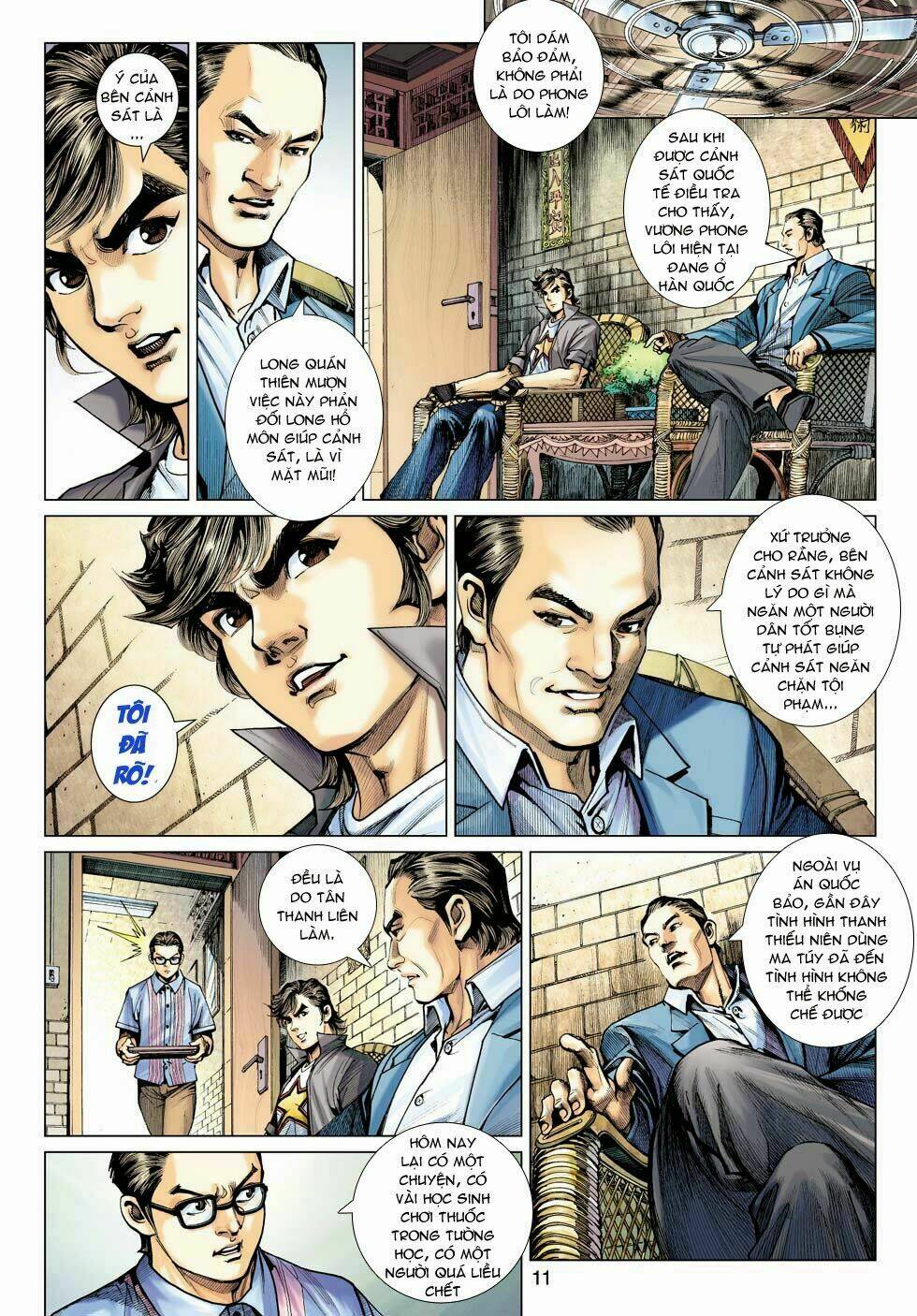 tân tác long hổ môn chapter 486 9