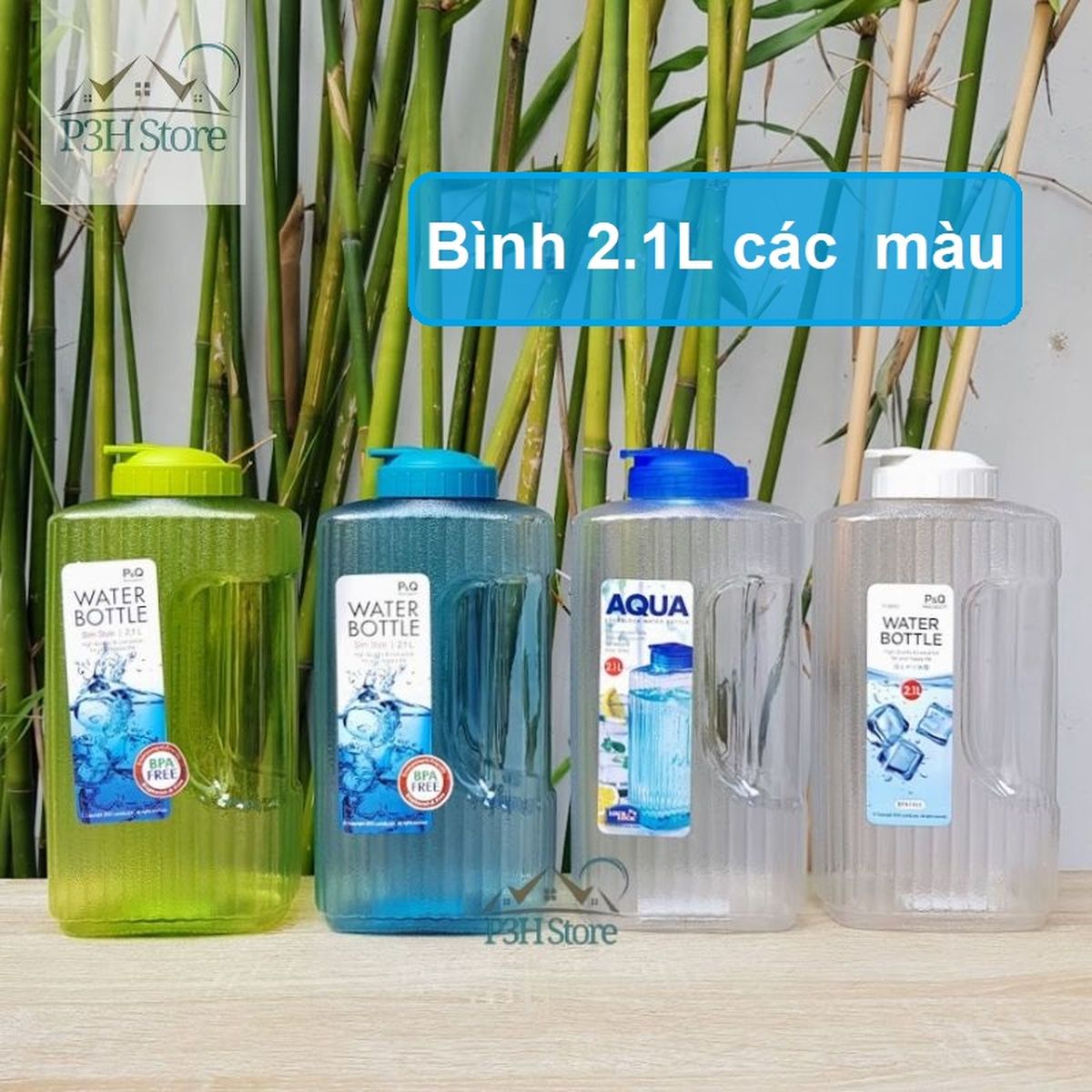 Bình đựng nước Lock&amp;Lock Water Bottle  dung tích 2.1L P-00052