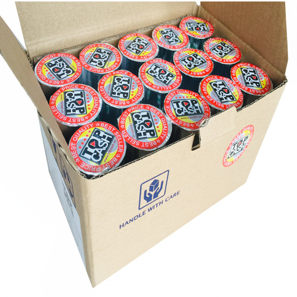 30 cuộn giấy in nhiệt dùng để in bill, in hóa đơn TOPCASH K57mm phi 45mm dùng cho máy in nhiệt in hóa đơn, máy tính tiền, cân tính tiền, máy in kỹ thuật - Hàng chính hãng