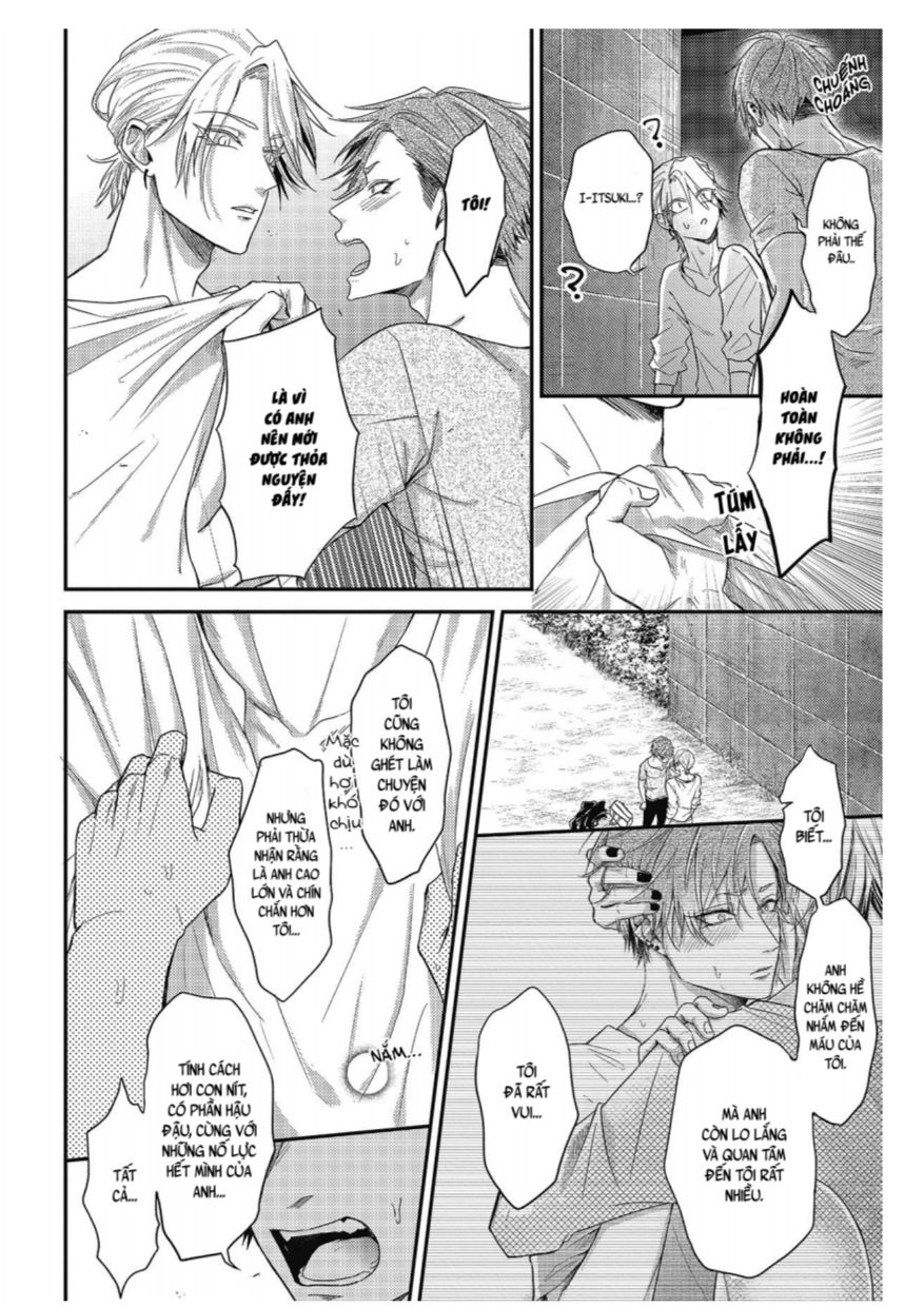 [18+] vết cắn tình yêu khô khan và giả dối chapter 5 29