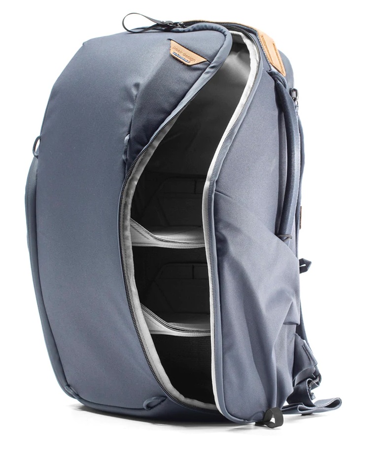 Balo máy ảnh Peak Design Everyday Backpack Zip 20L Midnight Ver 2, Hàng chính hãng