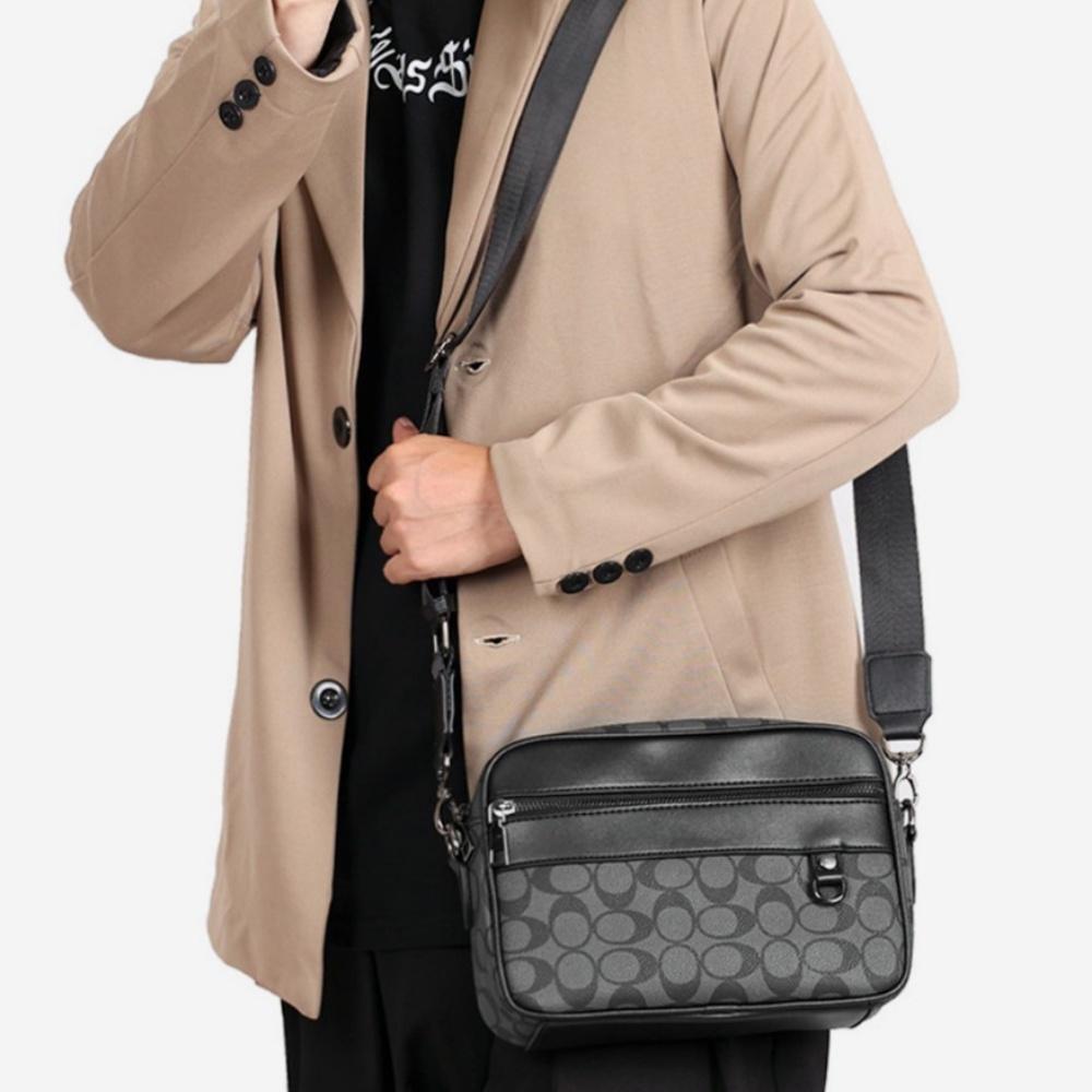 Túi đeo chéo nam nữ,Da Pu cao cấp,Size: 25x18x8 cm ,Chống thấm nước -Kiểu dáng trẻ trung, cá tính -