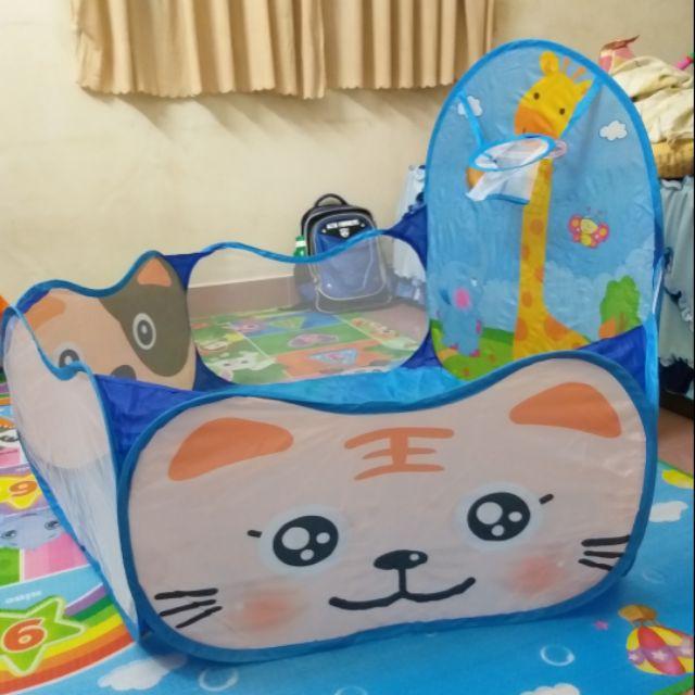 Lều bóng / Nhà banh kèm 100 bóng cho bé
