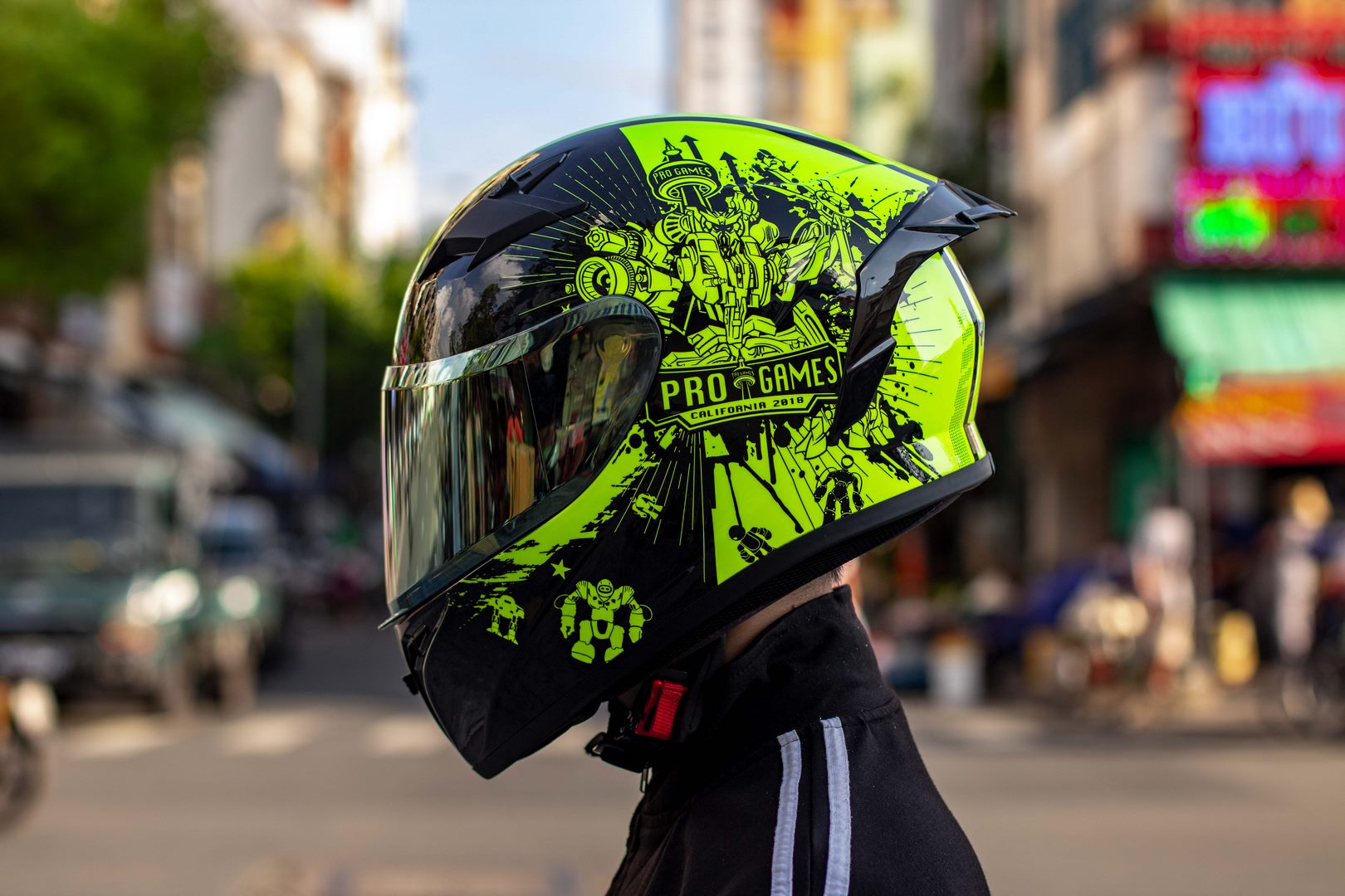 Mũ Bảo Hiểm Fullface YOHE 978 Plus