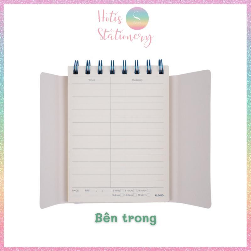 Sổ học từ vựng Word Study KLong A6 - 120 trang - MS916