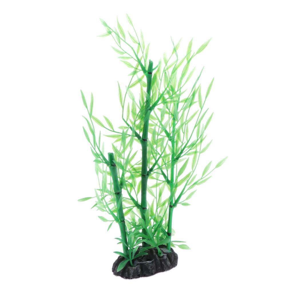 Aquarium Artificial Bamboo Plants Decor for Aquarium   Tank Ornament