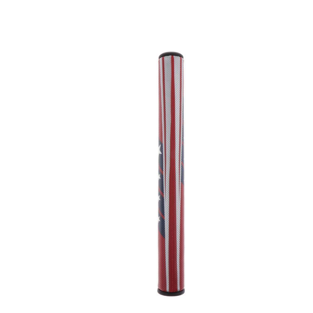Golf Putter Grip Super Light PU Leather Anti Slip Golf Red