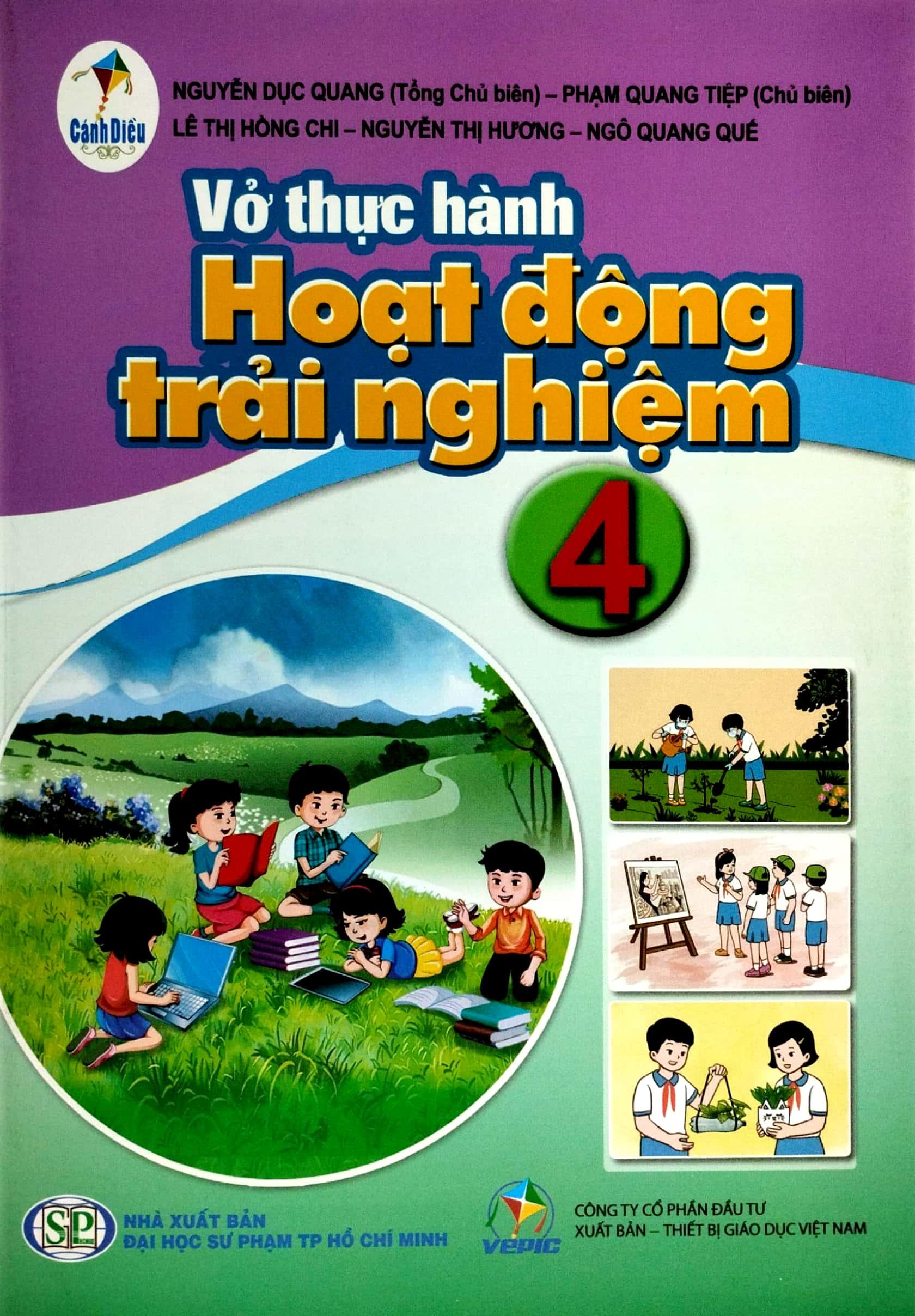 Vở Thực Hành Hoạt Động Trải Nghiệm 4