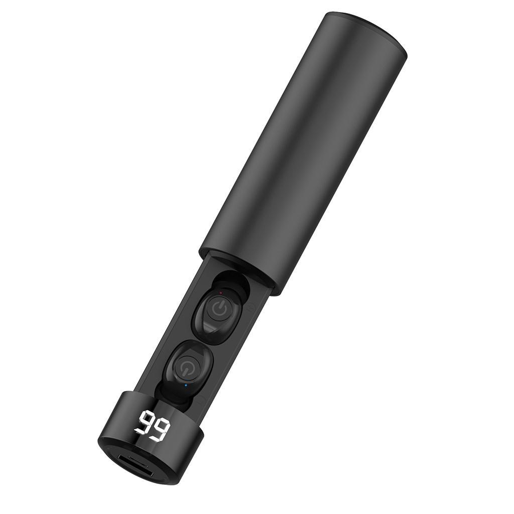 Wireless Bluetooth 5.0 Headphone LED Electricity Display Earphone Sports Stereo Earbud Headset IPX7 Waterproof