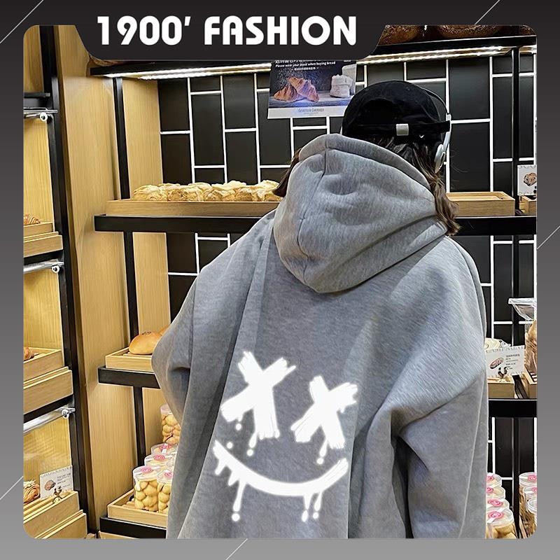 Áo Hoodie hình mặt sau chất - Áo nỉ dày dặn, áo nỉ nam nữ đẹp, áo hoodie, áo đôi