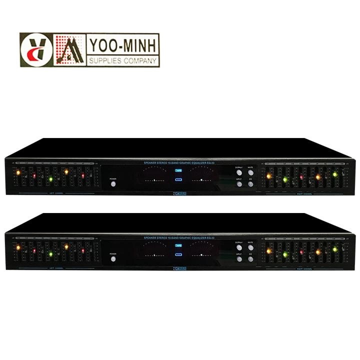 Đầu Lọc Xì Equalizer Yoo-Minh EQ 33 Màu đen