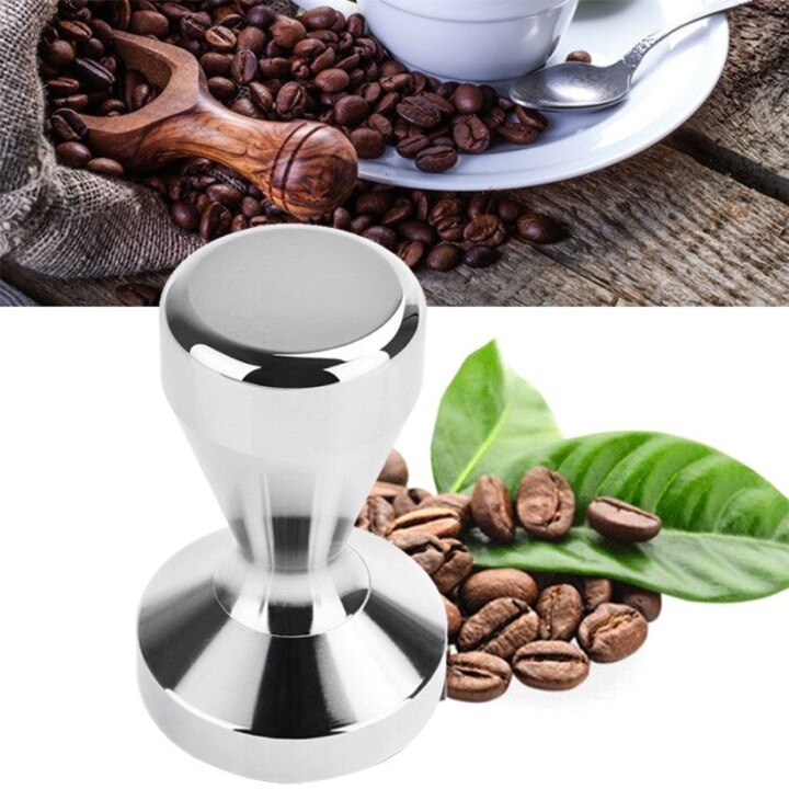 Tay nén cà phê L-Beans máy Espresso cỡ 49, 51 và 58mm - Thép không gỉ 304