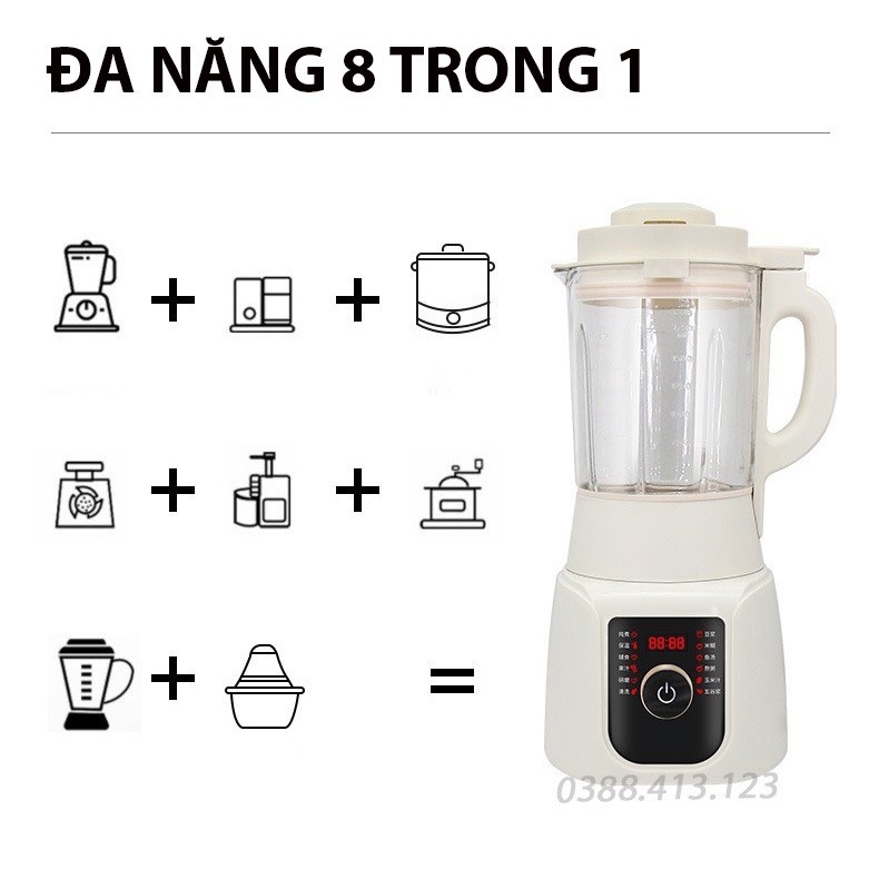 Máy Xay Sữa Hạt Đa Năng SEKA E300 - Hàng Chính Hãng