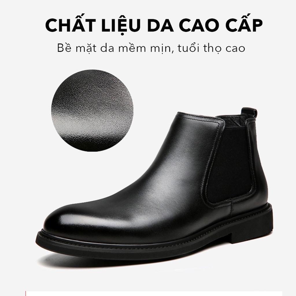 Giày Chelsea Boots Nam Cổ Lửng Là Đàn Ông Phải Thử