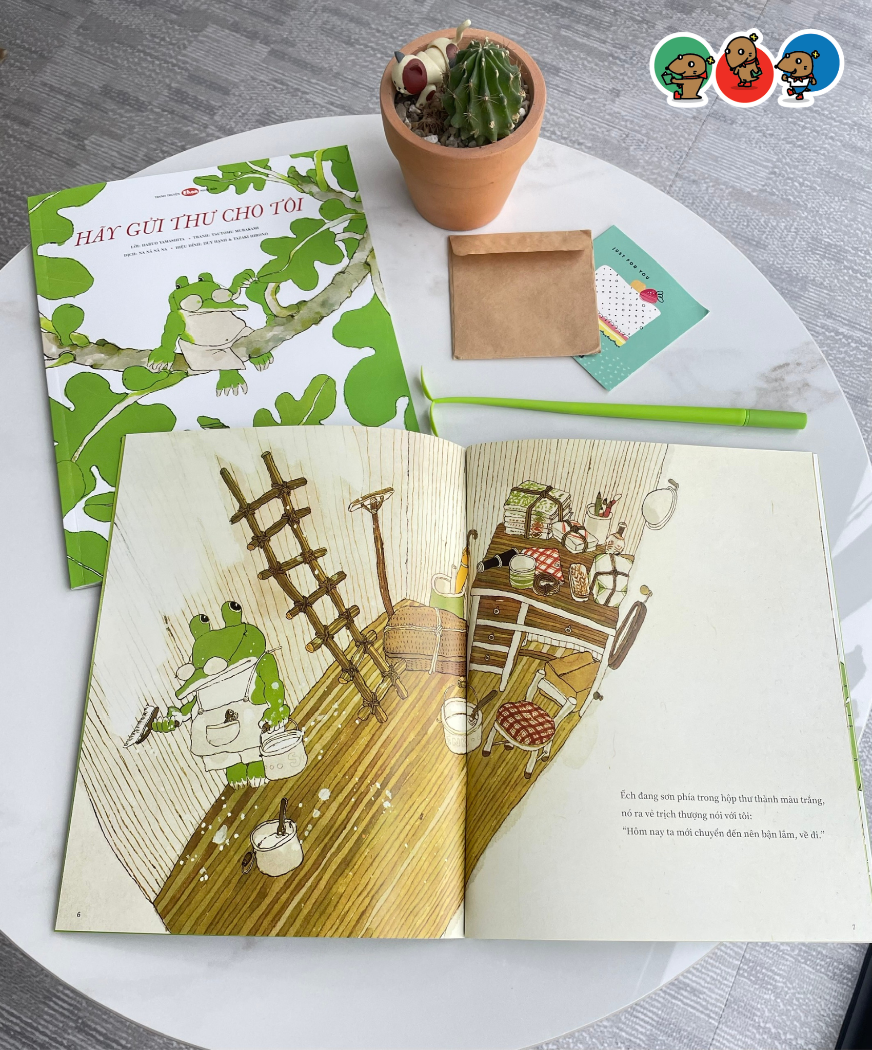 Sách cho bé từ 3 tuổi - Phát triển tư duy Hãy gửi thư cho tôi