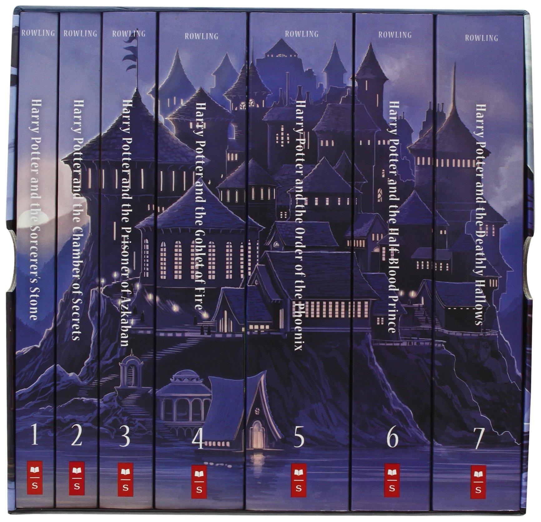 Harry Potter: Special Edition Paperback Boxed Set: Books #1 to 7 (Scholastic US Version) (English Book)