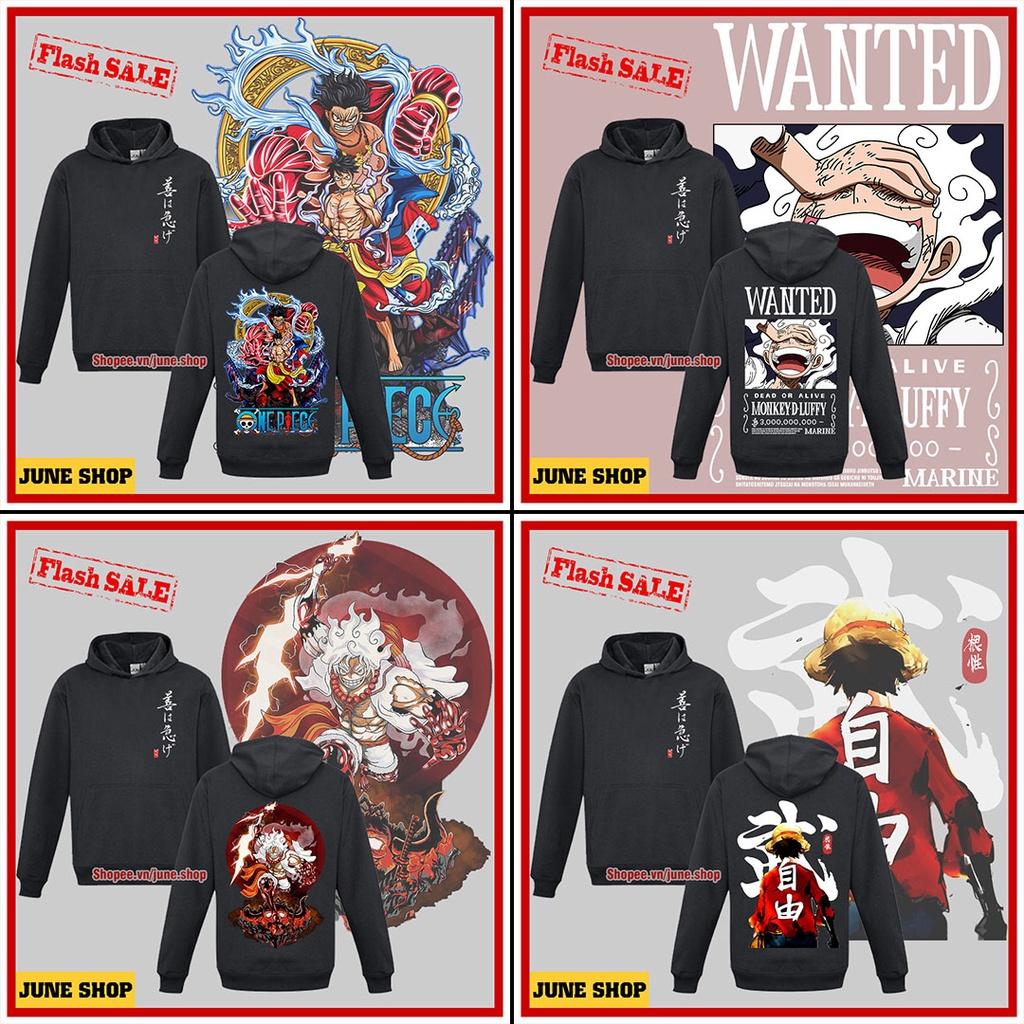 Áo Khoác One Piece, Áo Anime in hình Luffy Gear 5 Nika mẫu mới cực đẹp