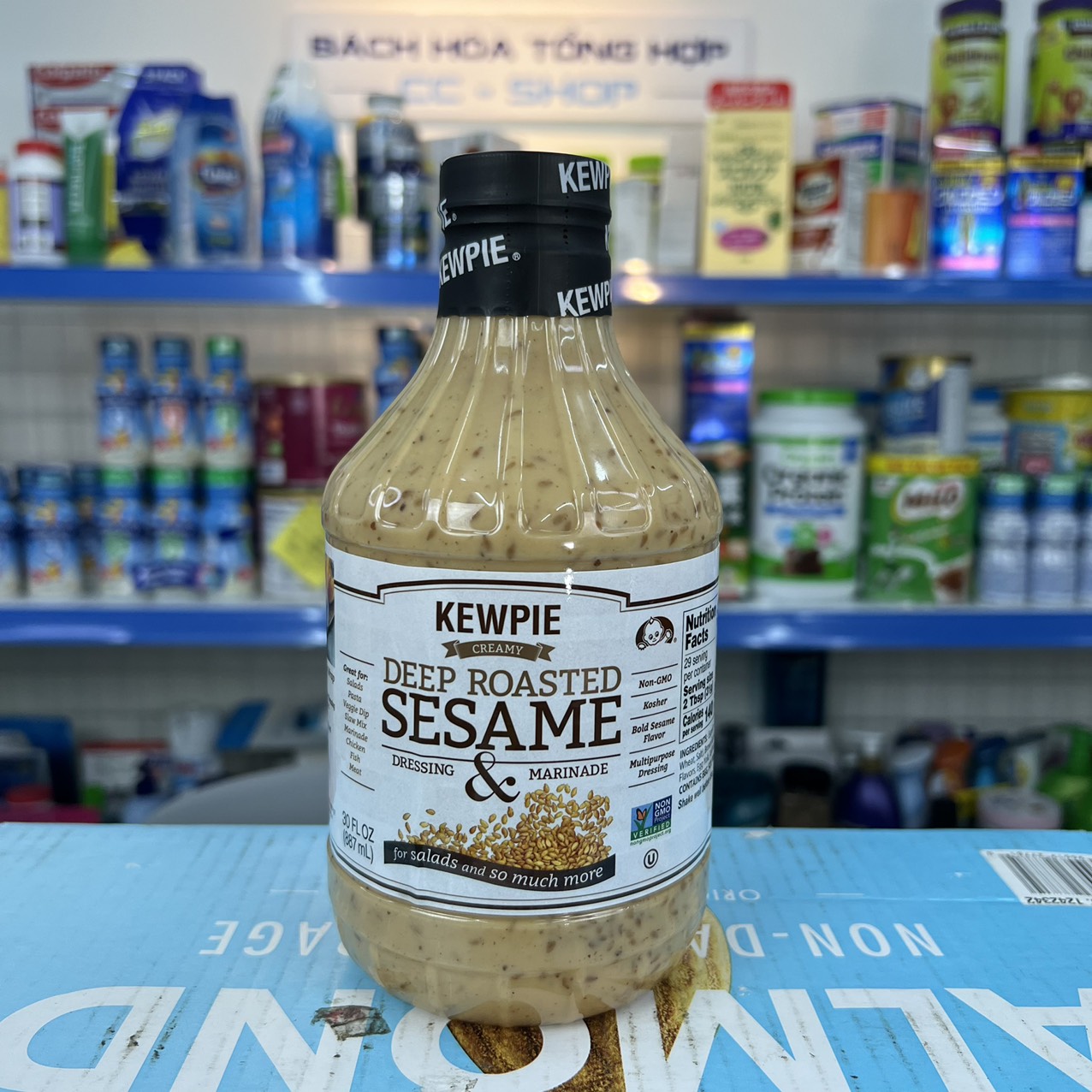 Sốt Mè Rang Kewpie Deep Roasted Sesame Dressing and Marinade