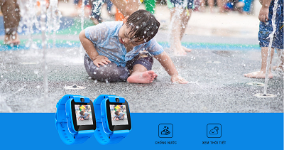 Công nghệ chống nước chuẩn IP64 giúp bé thoải mái vui chơi và thể thao Công nghệ chống nước chuẩn IP64 giúp bé thoải mái vui chơi và thể thao