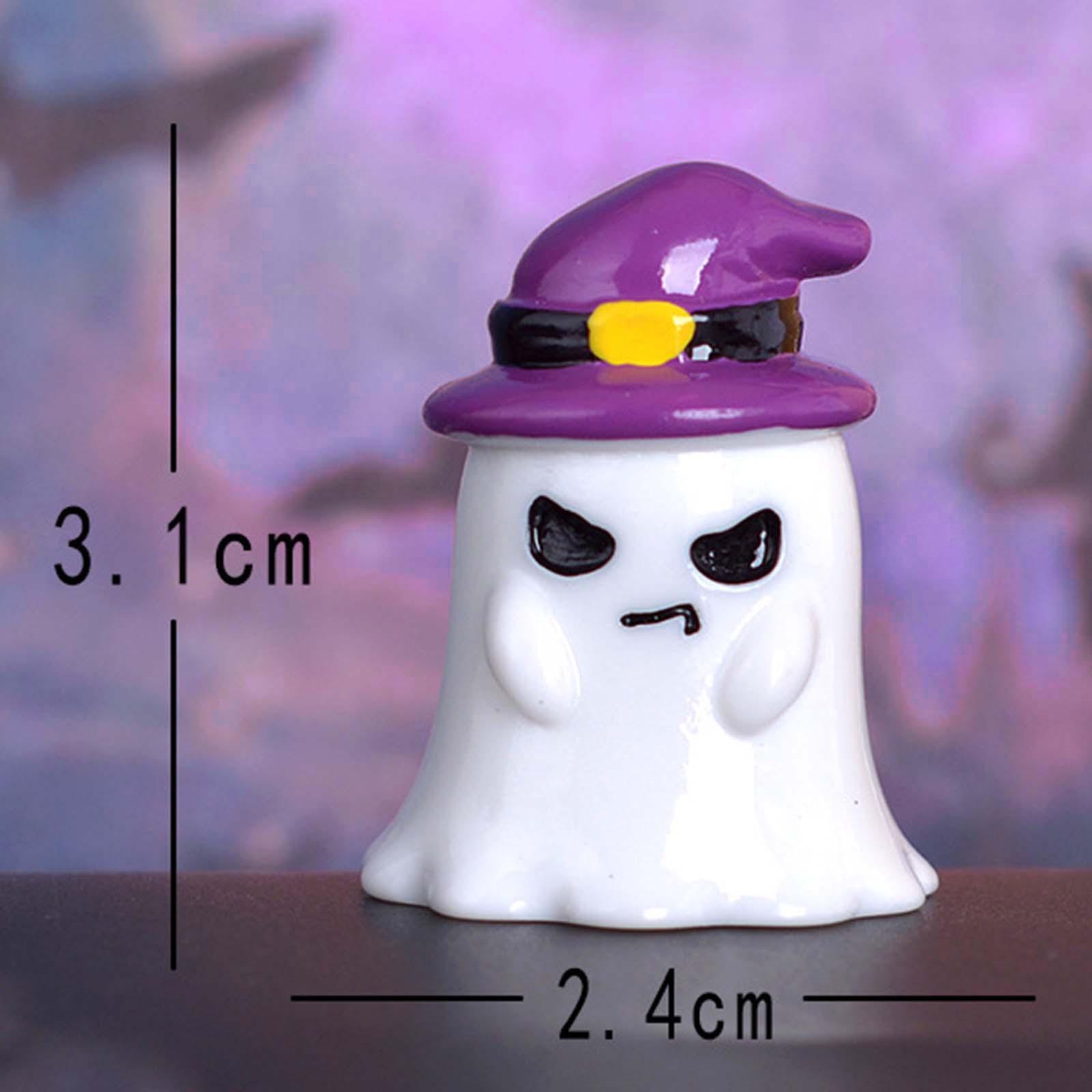 Mini Halloween Figurines for Party Supplies Holiday Garden Decor Accessories