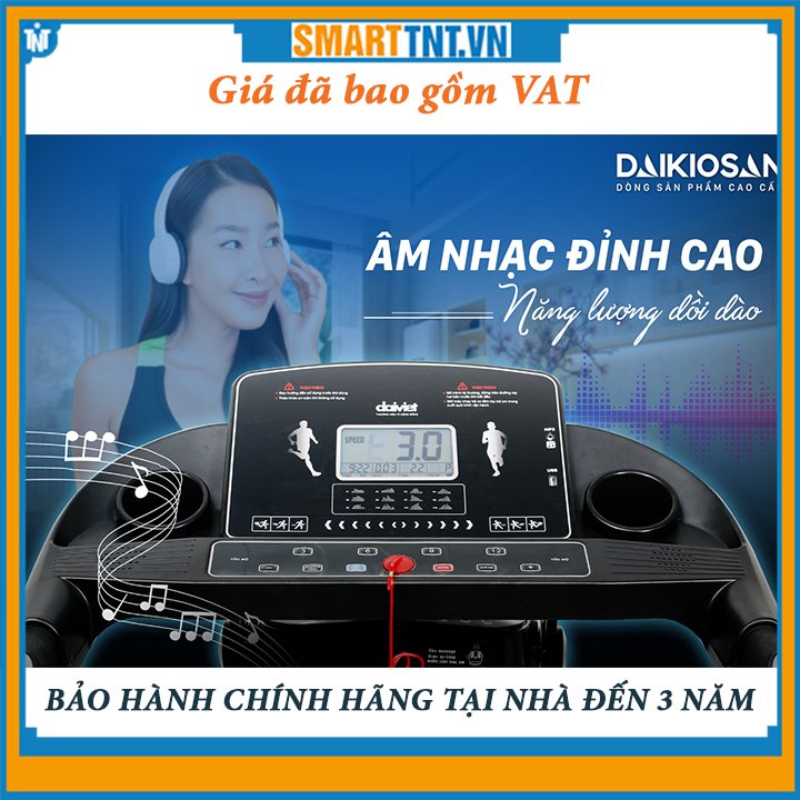 Máy chạy bộ đa năng chính hãng Daikiosan DVCB-00002