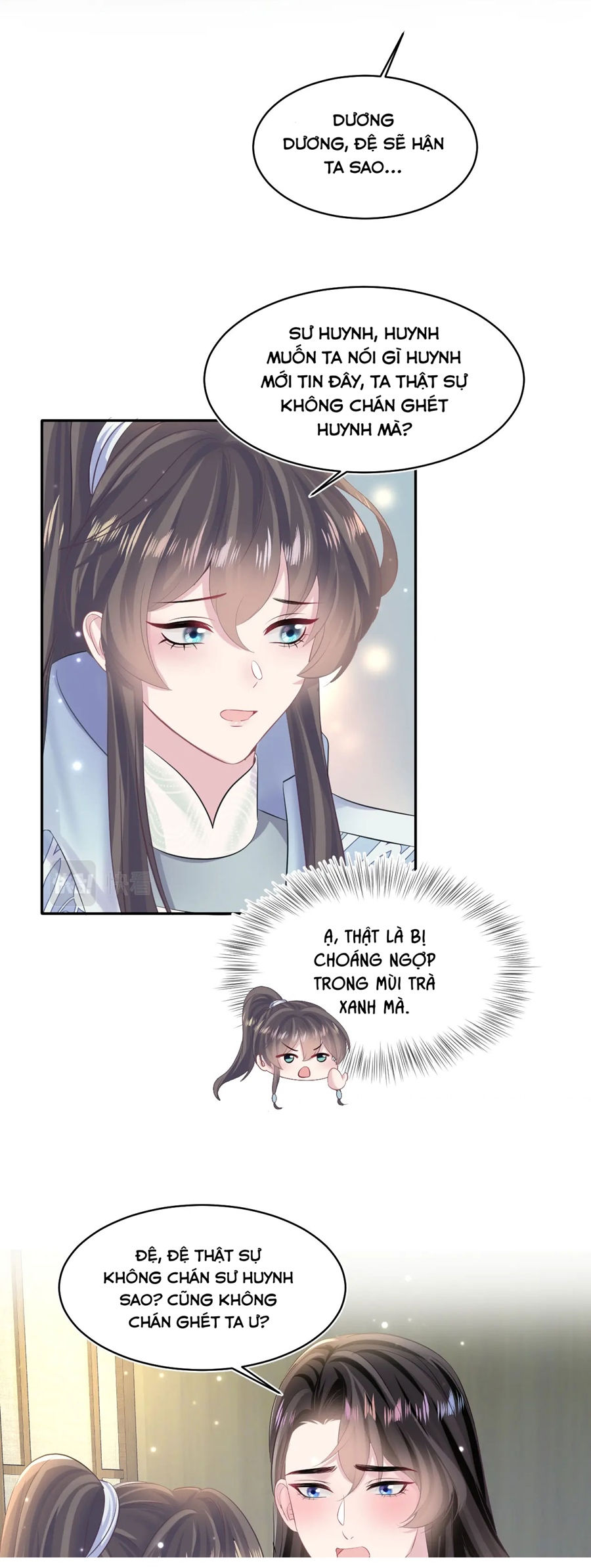 bạch liên hoa tuyệt mĩ dạy học online chapter 103 21