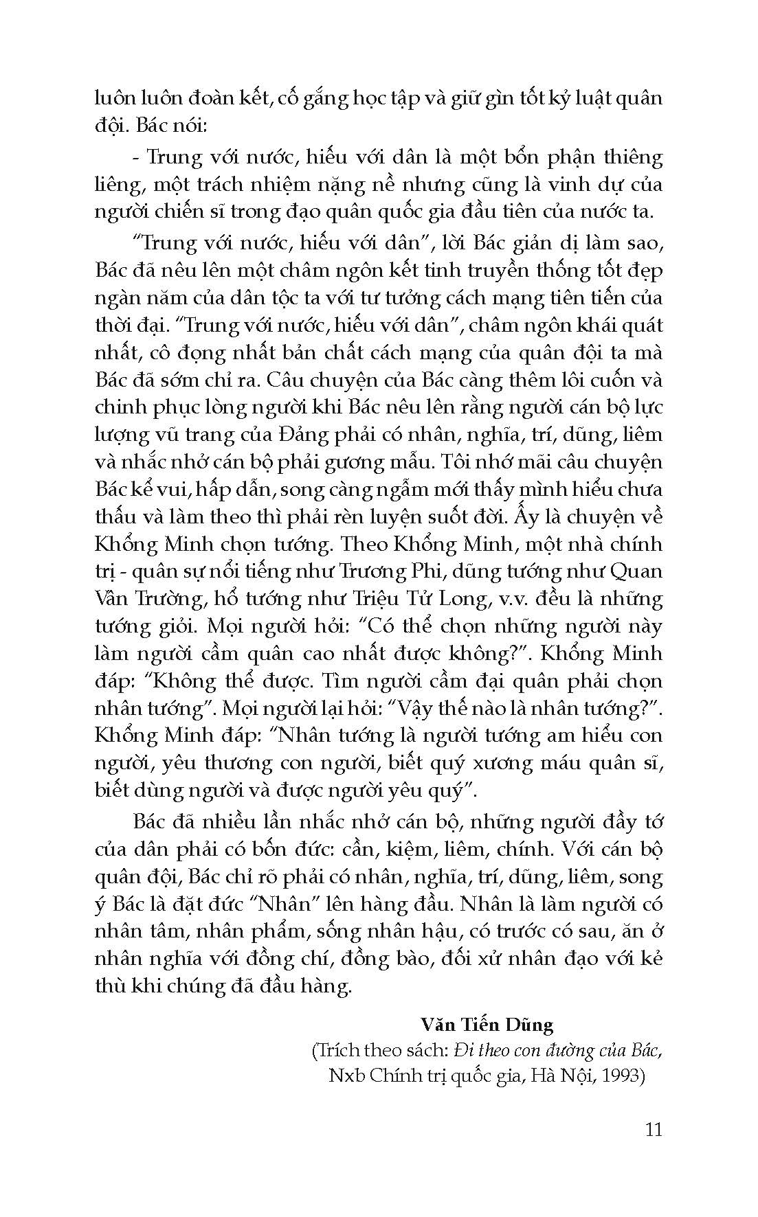 Di Sản Hồ Chí Minh Từ Tư Tưởng Đến Hành Động - Tận Trung Với Nước, Tận Hiếu Với Dân