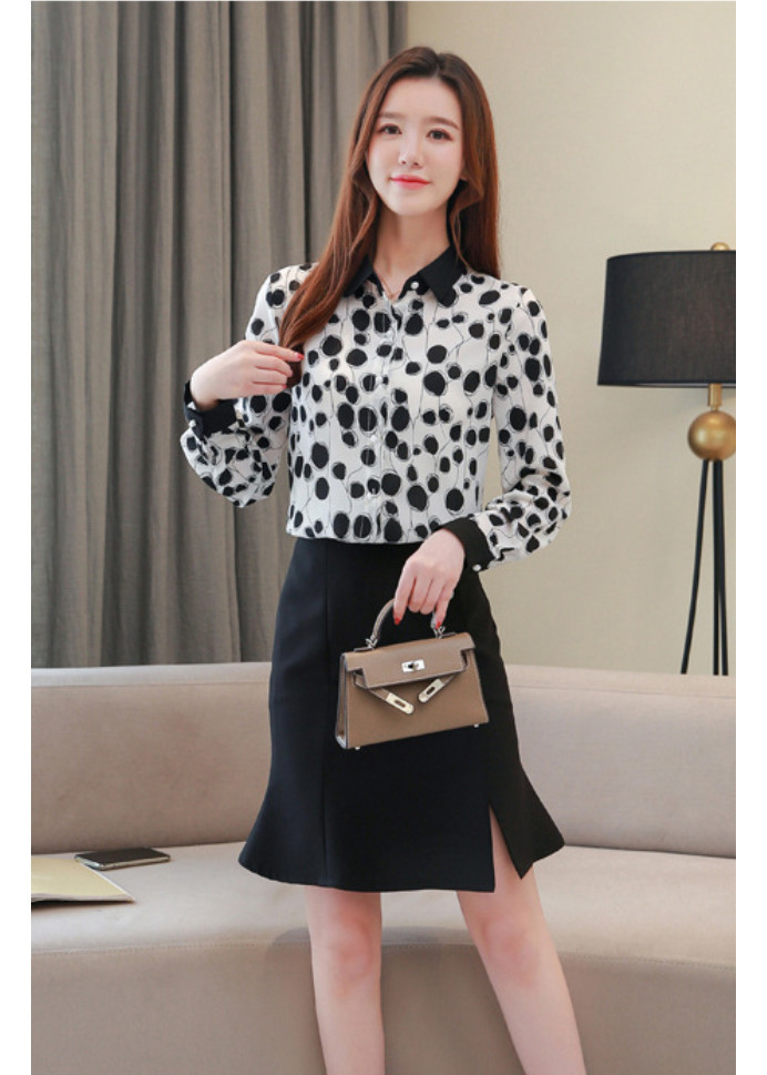 Áo sơ mi nữ Titishop SMN335 đen