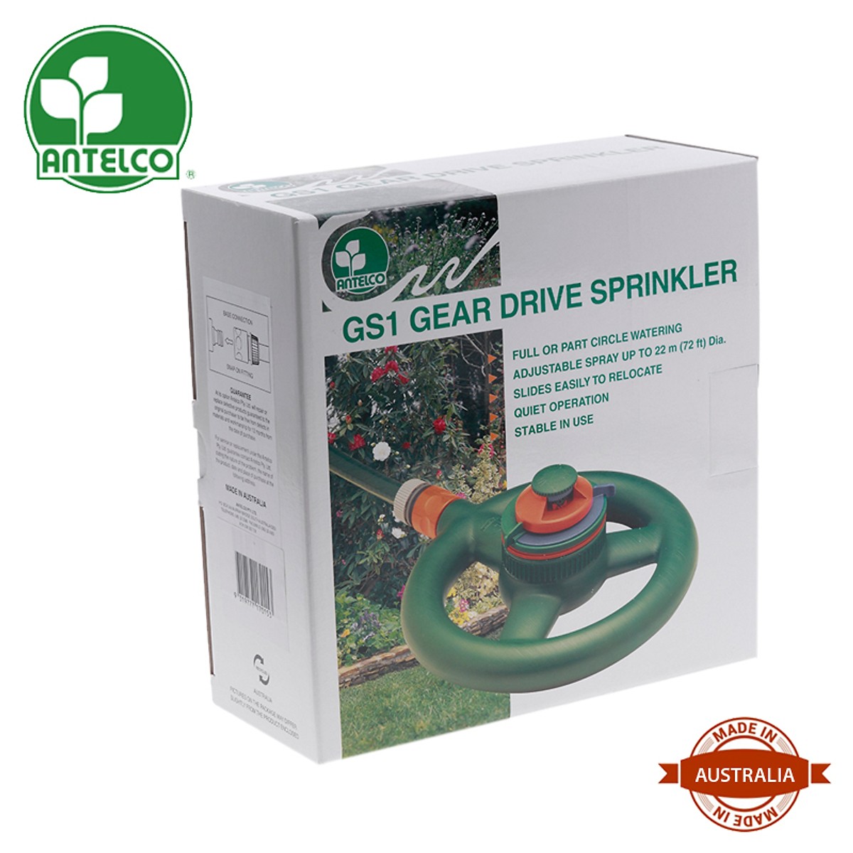 Bộ hẹn giờ tưới cây - Tặng kèm bánh xe tưới Gear Drive Sprinkler