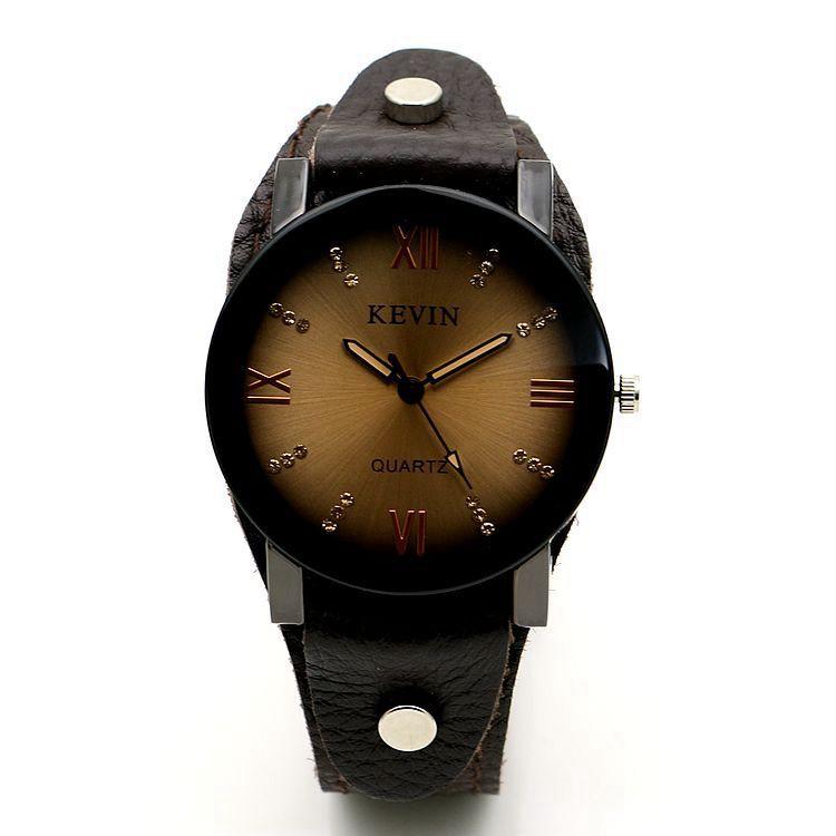 Đồng hồ KEVIN Luxury chính hãng, mặt đá thạch anh LUXURY 9650031 Đồng hồ nữ
