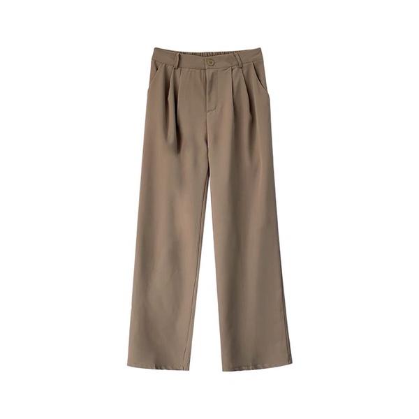 Quần suông chun lưng