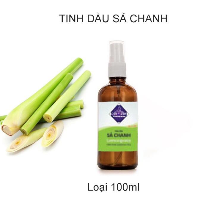 Tinh dầu Sả chanh 100% nguyên chất được chiết xuất từ cây Sả chanh, cho mùi thơm tự nhiên