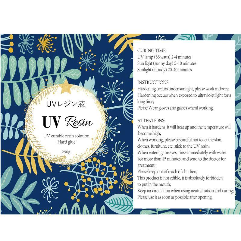 Keo Resin UV - Loại Cứng - Nhanh khô Trong suốt