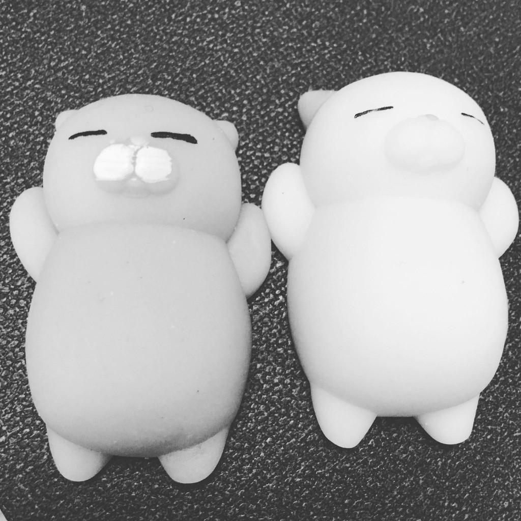 Squishy mochi dễ thương giải trí xả stress, mềm bóp đã-Squishy Mochi Hình Thú Dễ Thương