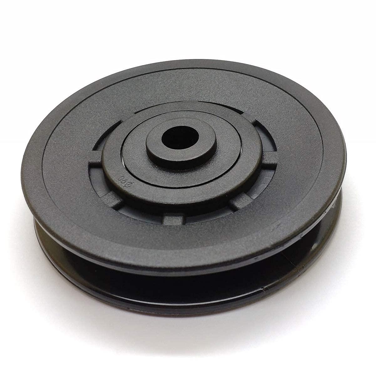 Ròng rọc nâng tạ nylon chịu lực 90mm, Bánh xe cáp ròng rọc vạn năng cho thiết bị tập thể dục, Vòng bi ròng rọc Sử dụng trong gia đình cho Cửa nhà để xe 6 chiếc