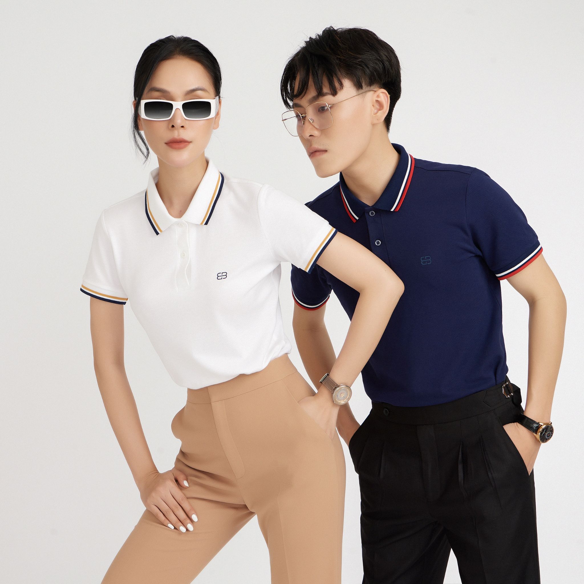 Áo Polo Nữ Vải Cotton Cá Sấu Gai Cao Cấp BARRY - PG1233